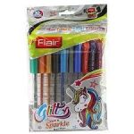 Flair Assorted Glitter Pens