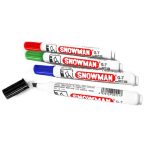 Snowman Assorted Marker Pen
